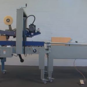 FLEX BOX mașină de format cutii semi-automată cuplată la o mașină de lipit cutii, cu pedală