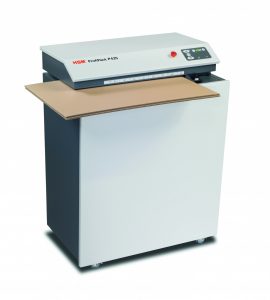 Tocător de carton HSM ProfiPack P425 pentru transformarea cutiilor uzate în material de umplutură