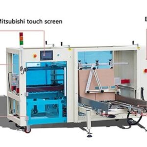 Mașină automată de format cutii AUTOBOX10 cu ecran tactil și magazin pentru semifabricate plate