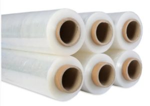 Folie stretch manuală 500 mm / 23 µm: șase role de 3 kg, ambalate într-o cutie