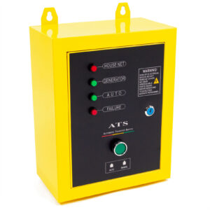 ATS automatic transfer switch generator box with HOUSE NET, GENERATOR, AUTO and FAILURE lights